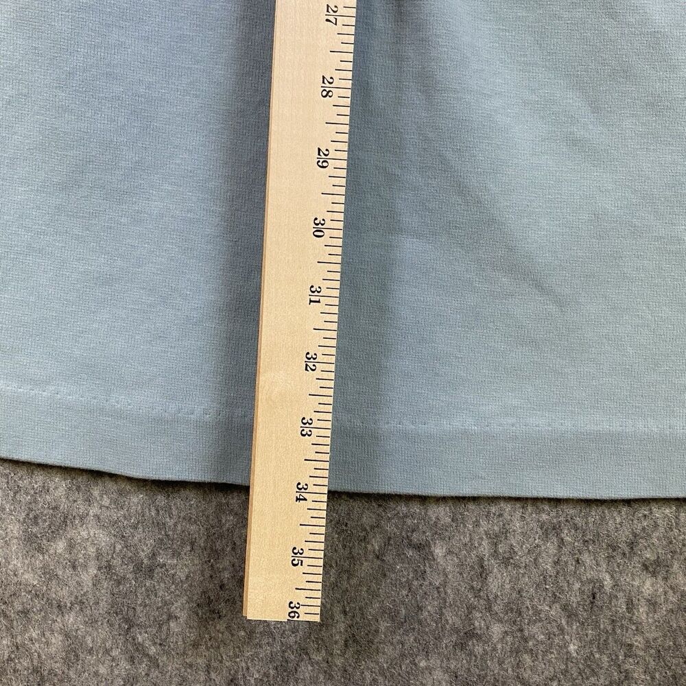 Everlane Dress Womens Large Light Blue The 90s Mini Short Sleeveless Cotton - Picture 10 of 13